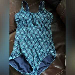 Lands End 
One piece bathing suit